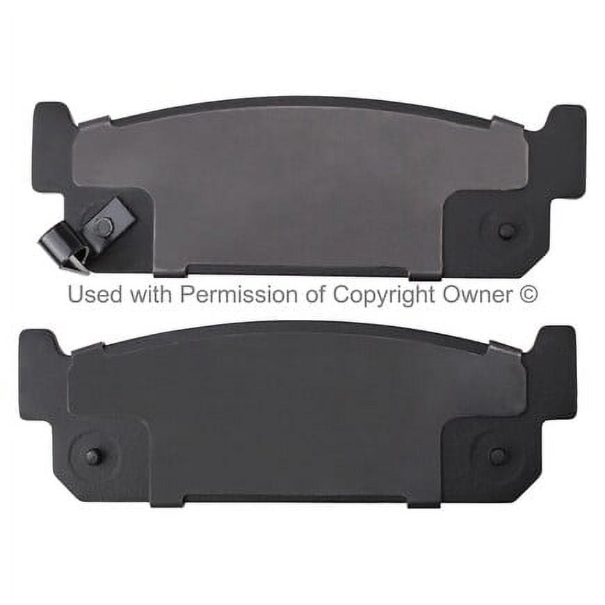 Mpa Electrical 1003-0588C Quality Built Black Series Ceramic Brake Pads W/