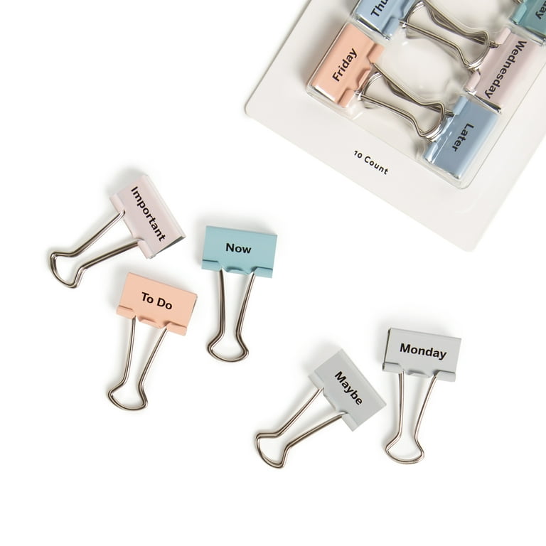 U Brands Paper Clip Holder, 100 Count by U Brands