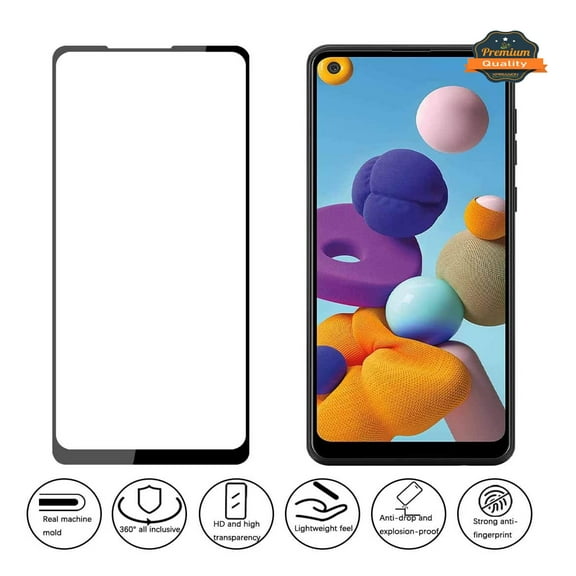 Samsung Galaxy A71 5G Screen Protector, 9H Hardness Anti-Scratch Full Glue Tempered Glass Screen Protector [3D Curved Glass, Bubble Free] HD Clear for Galaxy A71 5G / A716 ,by Xpm