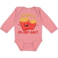 thumbnail image 3 of Inktastic Hooray It's Fry-Day with Cute Fries Boys or Girls Long Sleeve Baby Bodysuit, 3 of 5