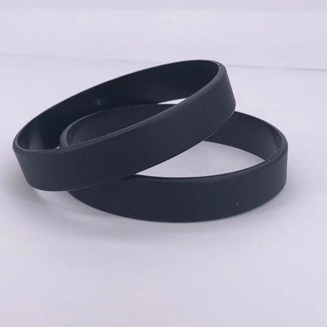 4 pulseras de goma, pulseras de silicona, paquete múltiple de pulseras en blanco para eventos, bandas de goma, fiesta