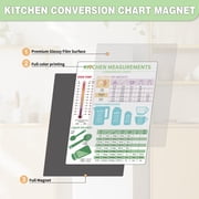 Kitchen Measurement Conversion Chart Refrigerator Magnets