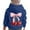 Blue, variant on Cute Toddler Girls Hoodie Cherry Bow Hoodie Long Sleeve Soft Sweatshirt Graphic Kids Tops Clothes Red 3-4 Years