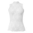 thumbnail image 6 of Tank Tops for Women Sheer Lace Mesh Sleeveless Base Layer Tops, 6 of 6