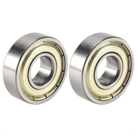 2 Pcs 6000Z Dual Shielded Sealed Deep Groove Ball Bearings 26mm x 10mm x 8mm