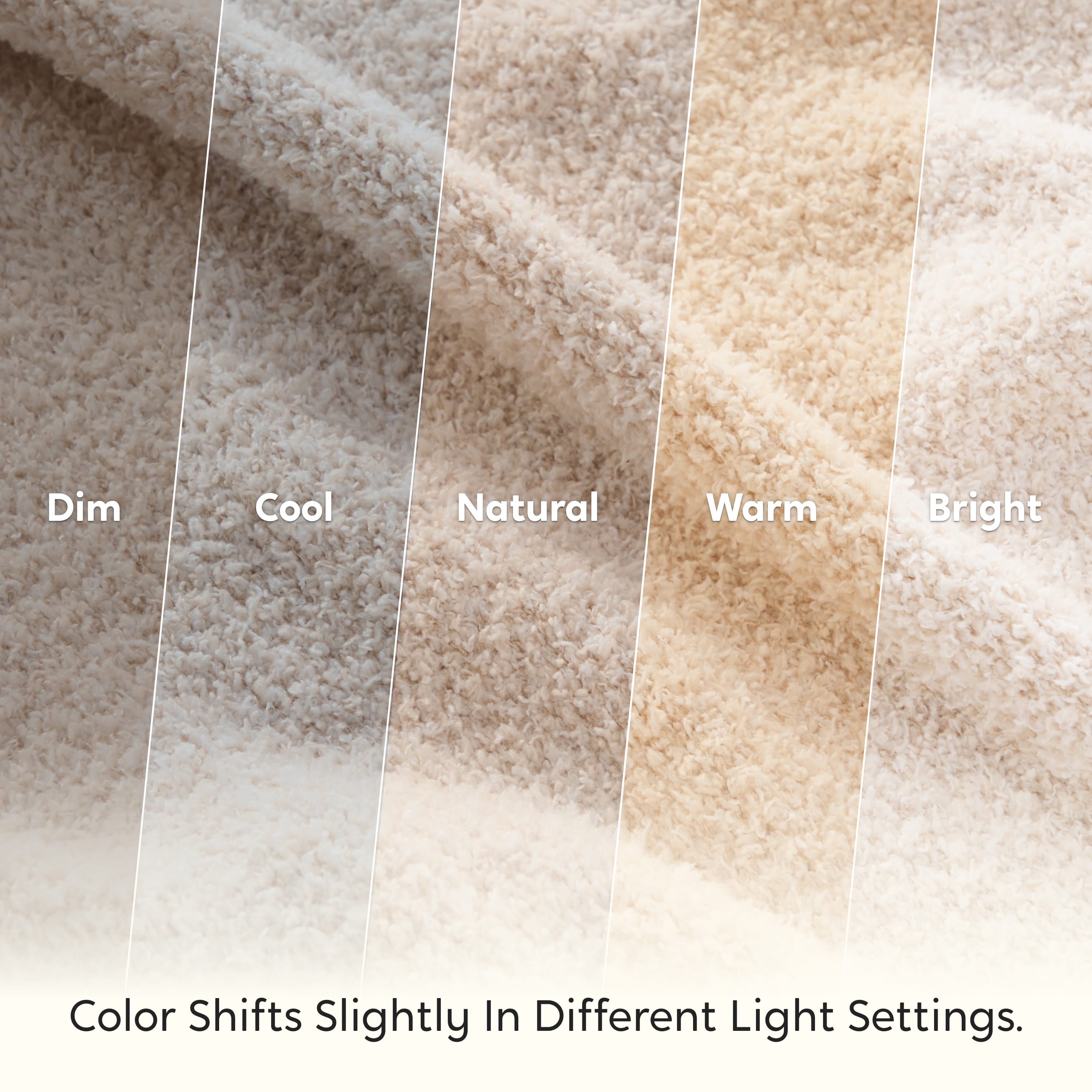 Joyfy Beige Knitted Throw XL Blanket 50x70 Inches, Cozy Soft Throw for Couch, Bed, Sofa - Cute Aesthetic Room Decor and Gift for Women, Mom, Girls, Mothers Birthday