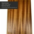 thumbnail image 6 of Exotic Sapele Electric/Bass Wood Guitar Body Blanks - Handcrafted for Precision and Style - 21" x 15" x 1-3/4" (3 Piece, Unglued, Planed), 6 of 6