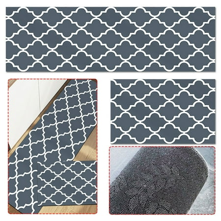 

Kitchen Two-piece Set Of Absorbent And Oil-absorbing Floor Mats Long Kitchen