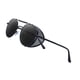 thumbnail image 4 of Gafas de sol Zulema Steampunk Ronde Vintage Lente Gris Mo Negro, 4 of 7