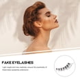 thumbnail image 2 of 5 pares de pestañas postizas pestañas artificiales pestañas postizas pestañas de maquillaje tira de pestañas postizas, 2 of 4