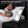 thumbnail image 6 of Compatible for iPhone 15 Case Clear, With Magnetic Shockproof Protective Phone Bumper - Clear, 6 of 7
