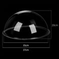 thumbnail image 2 of Couvercle de Dôme à Capsule Transparent pour Lit Intérieur Remplaçable pour Chat 35cm, 2 of 8