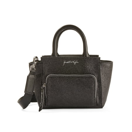 Black Cherry Tote - Kendall + Kylie for Walmart Mini Tote Crossbody Black Glitter