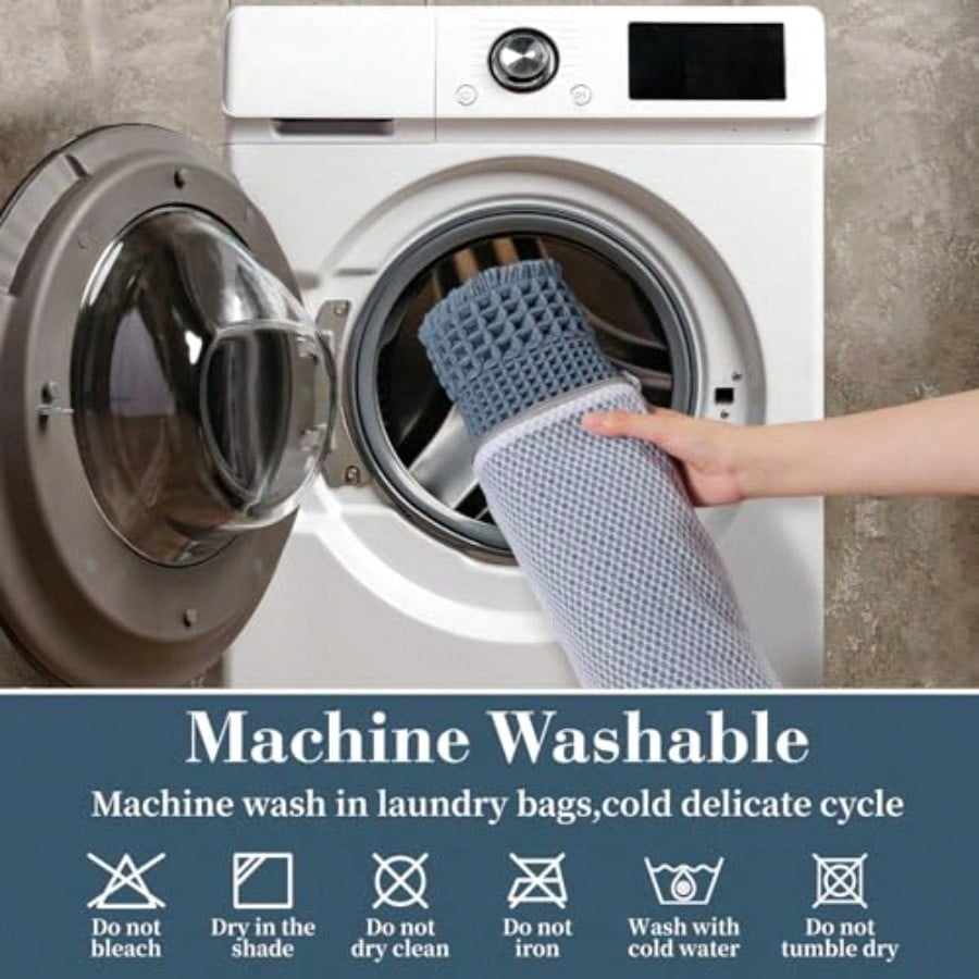 Waffle Bathroom Runner Rugs Er Absorbent Bath Mat Non Slip Washable Quick Dry Upgraded Ultra Soft Boho Bath Rugs With Tassels For Hallway Bedroom Laundry Room 2'x4' 24"X48" Blue