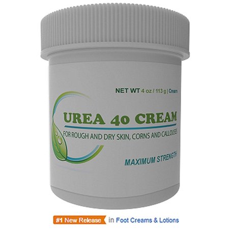 urea cream 40 | corn and callus remover, skin exfoliator and urea moisturizer cream gel,