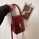 thumbnail image 5 of Bolso de cuero de PU para teléfono con cierre magnético para mujer bolso sólido para viajes de trabajo, 5 of 9