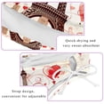 thumbnail image 3 of Eiffel Tower Valentine's Day Detachable Sponge Adjustable Strap Bikini Set Two-Pack - Ideal for All Seasons, 3 of 6