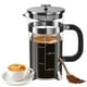 thumbnail image 1 of Cafetera de prensa francesa BeanNest, 600 ml, acero inoxidable, 1 of 9