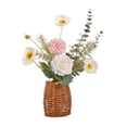 thumbnail image 4 of Bouquet de flores artificiales con cestas Arreglos de flores Planta de flores falsas para celebraciones festivas fiestas de cumpleaños Tipo B, 4 of 8