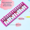 thumbnail image 2 of Student Abacus 13-Row 5 Beads Beginner-friendly Abacus Beadwork Kindergarten Calculator Abacus Home Supply, 2 of 5
