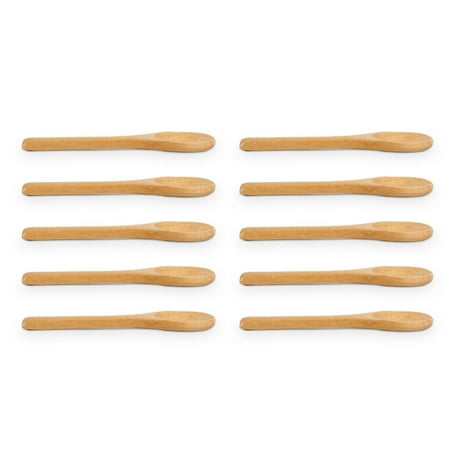 

50Pcs Small Wooden Spoons Utensils Children Dining Tools Bar Gadgets Cooking Condiments Seasoning Coffee Sugar type 15