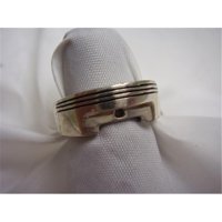 Hotrod Rocks HRR-014R Ladies Narrow Piston Band, Size 8