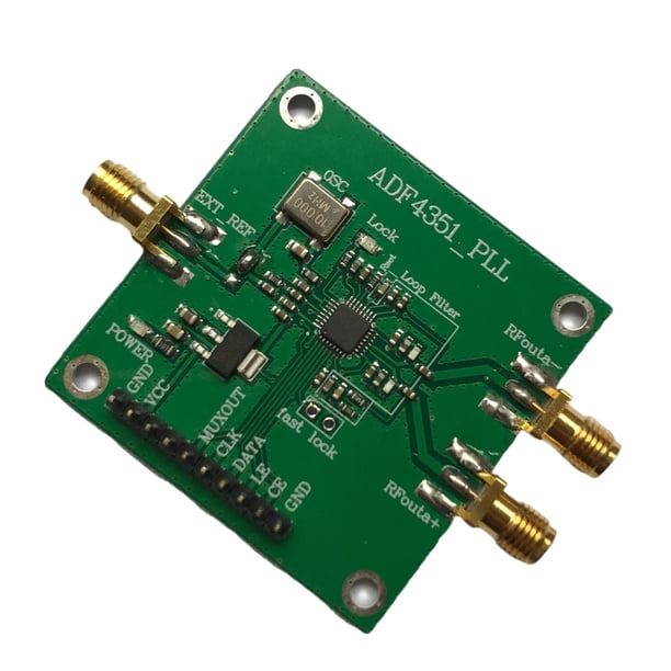 profesion RF Fuente de Señal Synthesizer Fase Bloqueo SMA Socket Head , ADF4351 Yotijar Fuente de señal RF