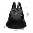 thumbnail image 1 of School Bags For Girls Mini Backpacks For Women Canvas Black Shoulder Travel Bag Small Backpack Cheap Items With Free \n, 1 of 5