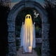thumbnail image 4 of Halloween Decorations Outdoor - Large Hanging Swing Ghost Halloween Decor with String Lights - Spooky Cute Ghosts Decorations for Front Porch Yard Tre, 4 of 5