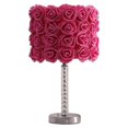 thumbnail image 4 of 18â€ Red Roses Acrylic And Metal Table Lamp, 4 of 6