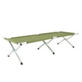thumbnail image 6 of Zimtown Folding Chaise Lounge Camping Sleeping Bed Cots Hiking Travel Green, 6 of 8