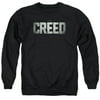 Creed Drama Boxing Sports Movie Distressed Logo BlackÂ Adult Crewneck Sweatshirt