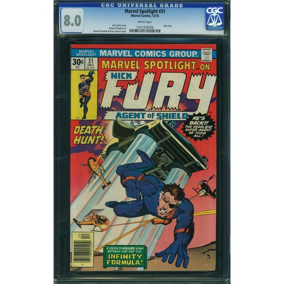 Marvel Spotlight #31 - CGC 8 Comic Book