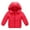 Red, variant on Girl Boy Winter Coats Toddler Warm Puffer Jackets Kids Down Outerwear Kids Down Alternative Jacket