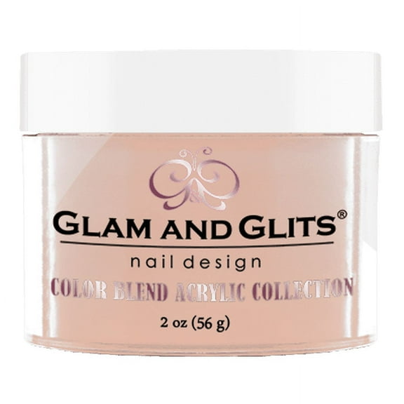 GLAM & GLITS - Nail Acrylic Color Powder from BLEND Collection 2oz/jar - BL3006 Birthday Suit