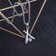 thumbnail image 4 of Béisbol y bate de béisbol Cross Sport Colgante de acero inoxidable Nec, 4 of 5
