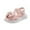 Pink, variant on Daznico Girls Dress Sandals Open Toe Ankle Strap Formal Shoes for Toddler Wedding Party Occasions,7-8 Years