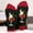 A, variant on Babysbule Socks for Women Winter Cotton Socks Personalized Red Wine Cup Casual Mid Tube Fashion Colored Breathable Socks