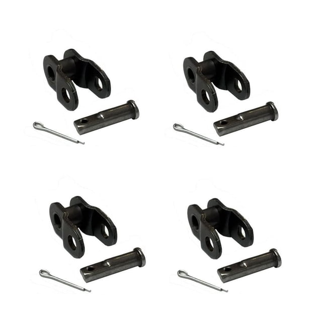 Jeremywell Chaîne à Roulettes Robuste 100H Lien de Connexion (4 Pcs)