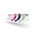 thumbnail image 3 of Wonder Nation Girls Ankle Icon Socks, 10-Pack, Sizes S-L, 3 of 16