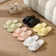 thumbnail image 3 of Zapatillas de baño antideslizantes para hombres y mujeres, zapatillas de goma para el hogar de Color sólido, sandalias de suela suave para interiores EVA, Verano, 3 of 7