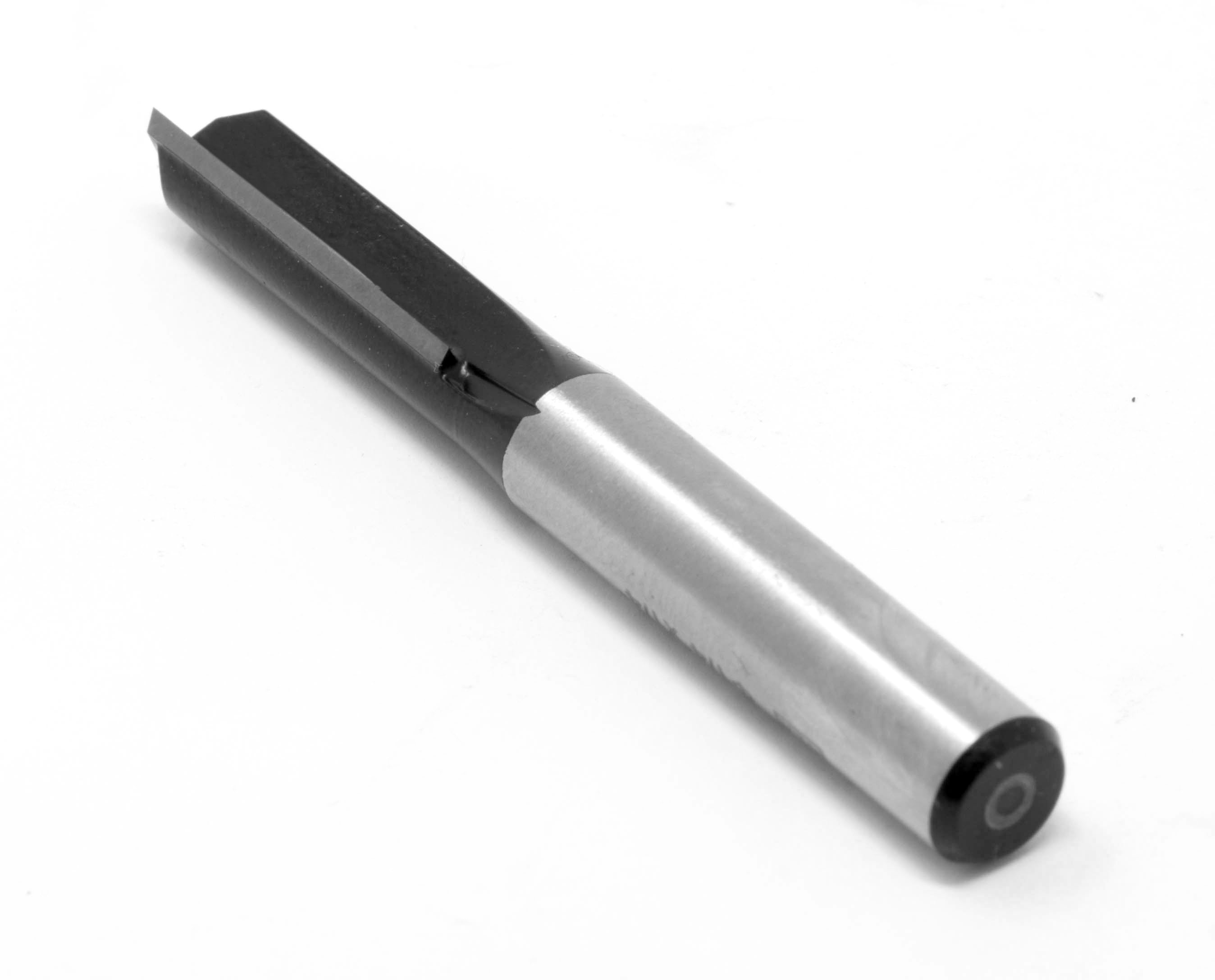 WEN 1/4 in. Straight 2-Flute Carbide-Tipped Router Bit with 1/4 in. Shank and 3/4 in. Cutting Length