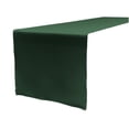thumbnail image 1 of LA Linen Chemin de Table en Popeline Polyester 14 Pieds' x 108 Pieds' Vert Chasseur, 1 of 1