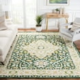 thumbnail image 2 of SAFAVIEH Aspen Coco Southwestern Wool Area Rug, Green/Ivory, 8' x 10', 2 of 9