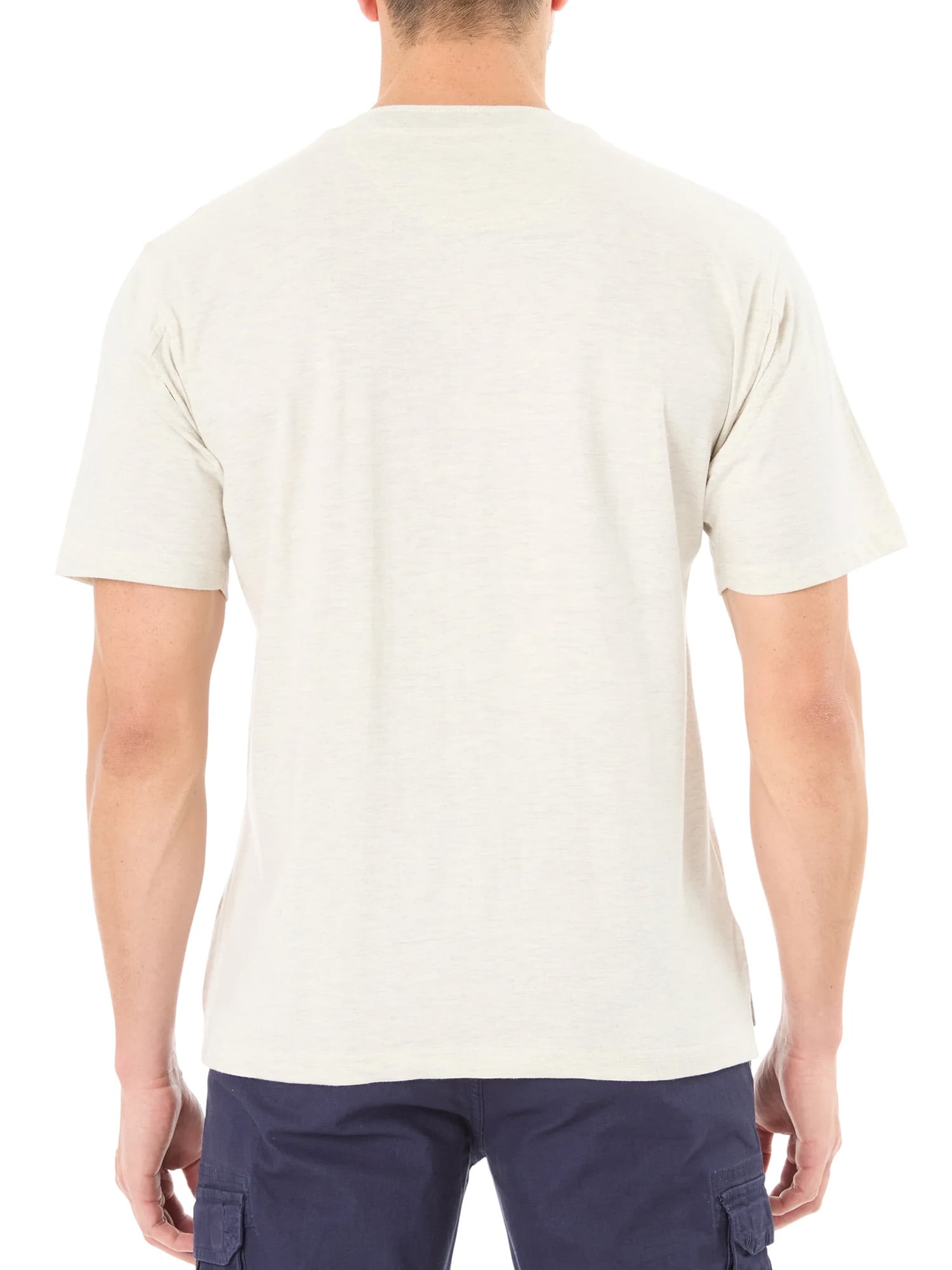 Wrangler Men's Big and Tall Button Henley T-Shirts , Big Size's up to 6XL and Tall Size's up to 5XT