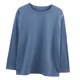 thumbnail image 4 of Camiseta de mujer Jumpingount blusa suelta Manga larga color azul M, 4 of 7