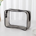 thumbnail image 4 of Transparent Pvc Cosmetic Bag Travel Storage Bag, Plastic Storage Bag 27x15x7cm, 4 of 4