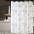 thumbnail image 6 of kladzum Bathroom Shower Curtain Proof Printed Shower Curtain 70.86x47.24in Bathroom Curtain Toilet Partition Curtain No Need To Punch Holes To Provide Hook, 6 of 8