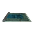 thumbnail image 2 of Ahgly Company Indoor Rectangle Oriental Light Blue Modern Area Rugs, 7' x 9', 2 of 4