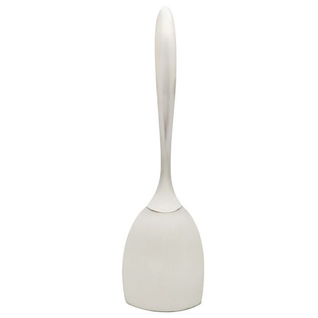 Browne Eclipse 18/8 Stainless Steel Solid Brushed Handle Serving Turner, 14 in